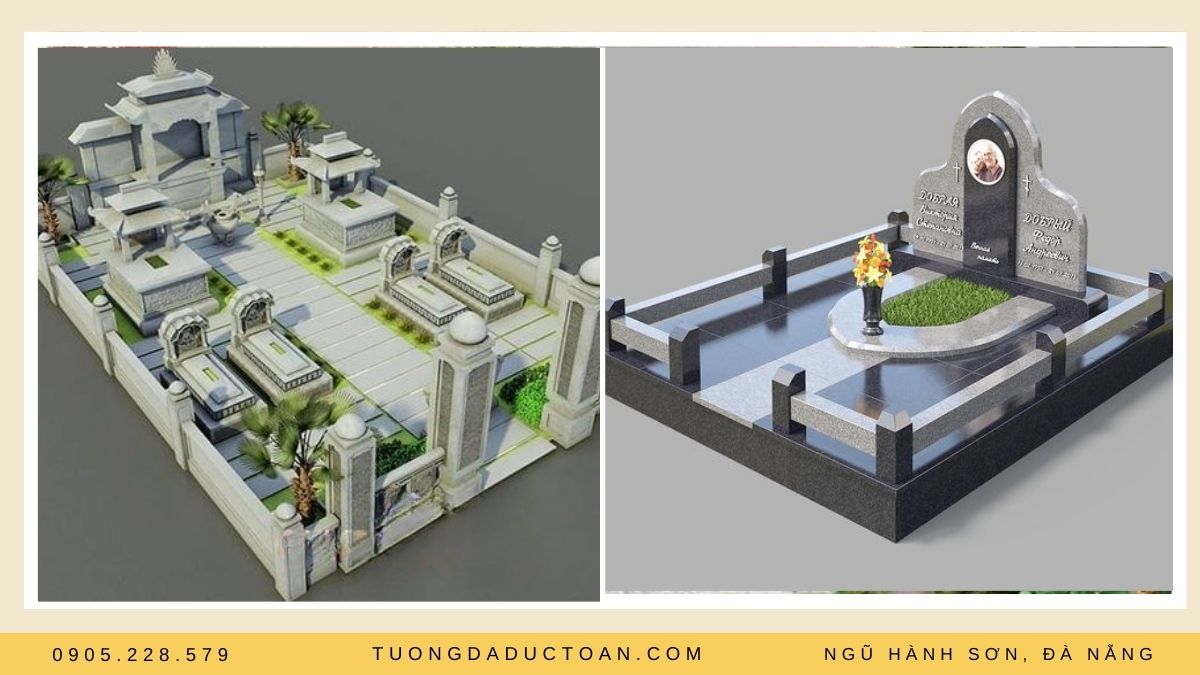 Phối cảnh 3D khu lăng mộ đá