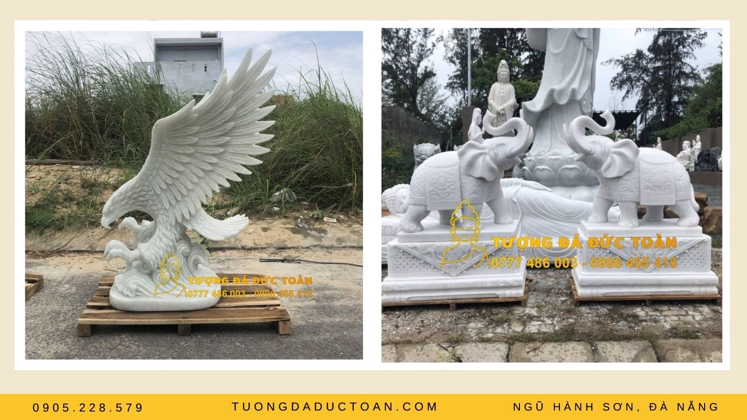 Tượng Đại bàng và voi đá