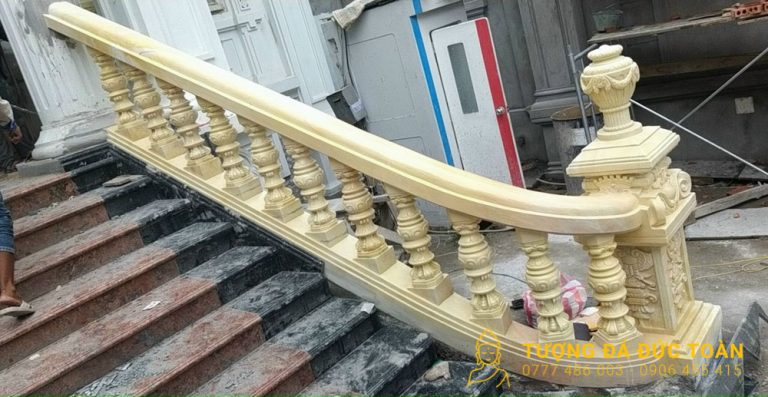 Lan can đá tự nhiên