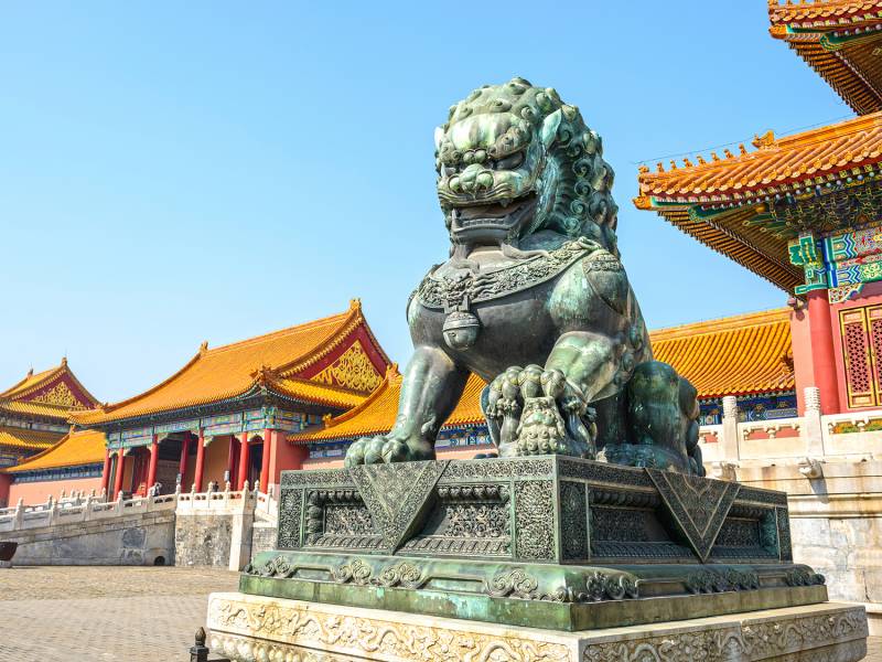 Hình Tượng Của Sư Tử Đá Trung Quốc
