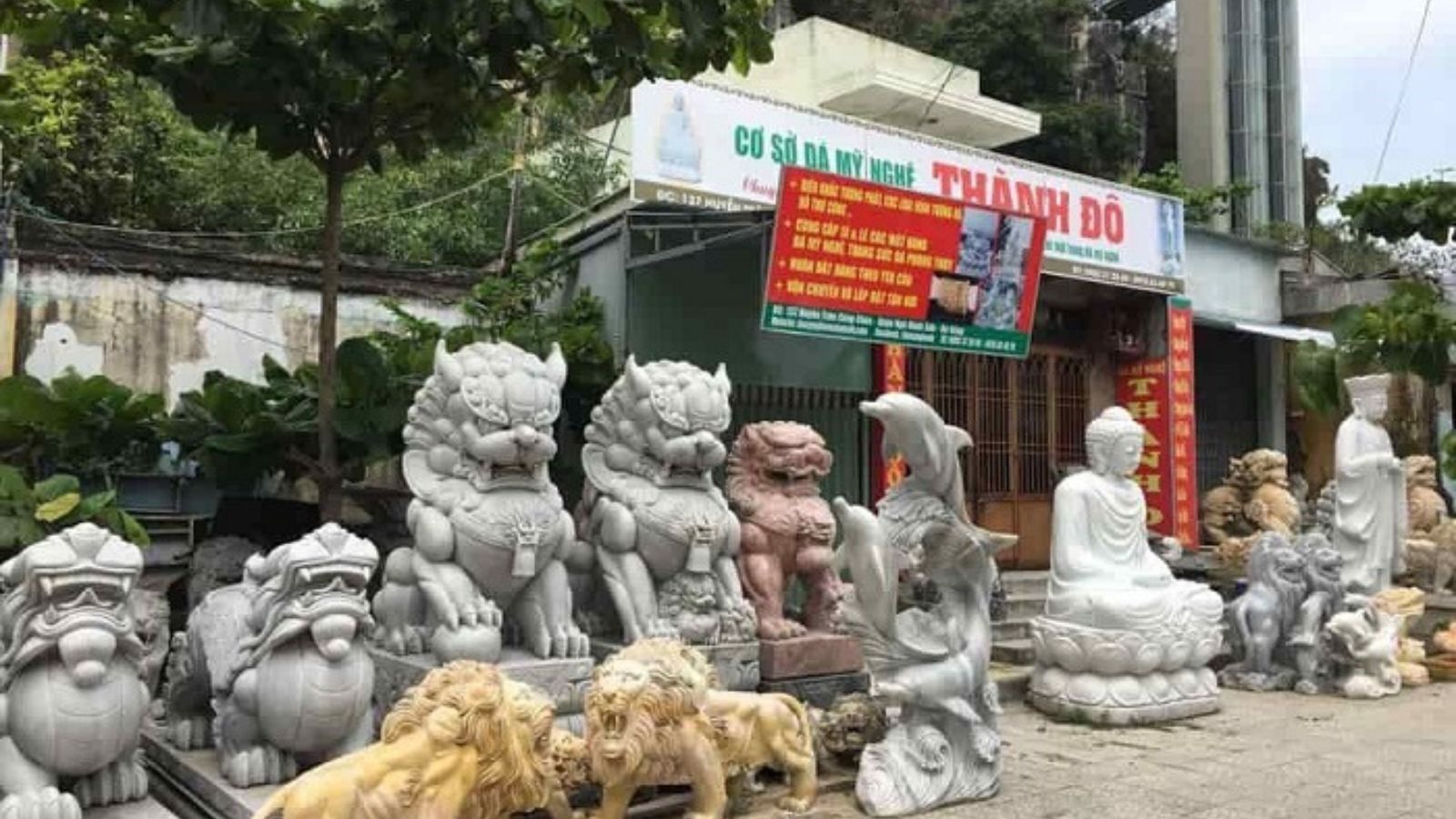 Nhận Tạc Tượng Đá 