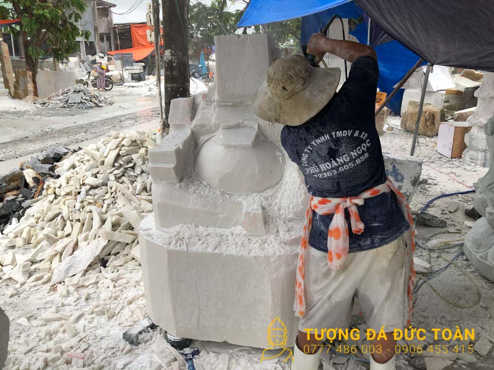 Quy trình thực hiện tượng đá mỹ nghệ 