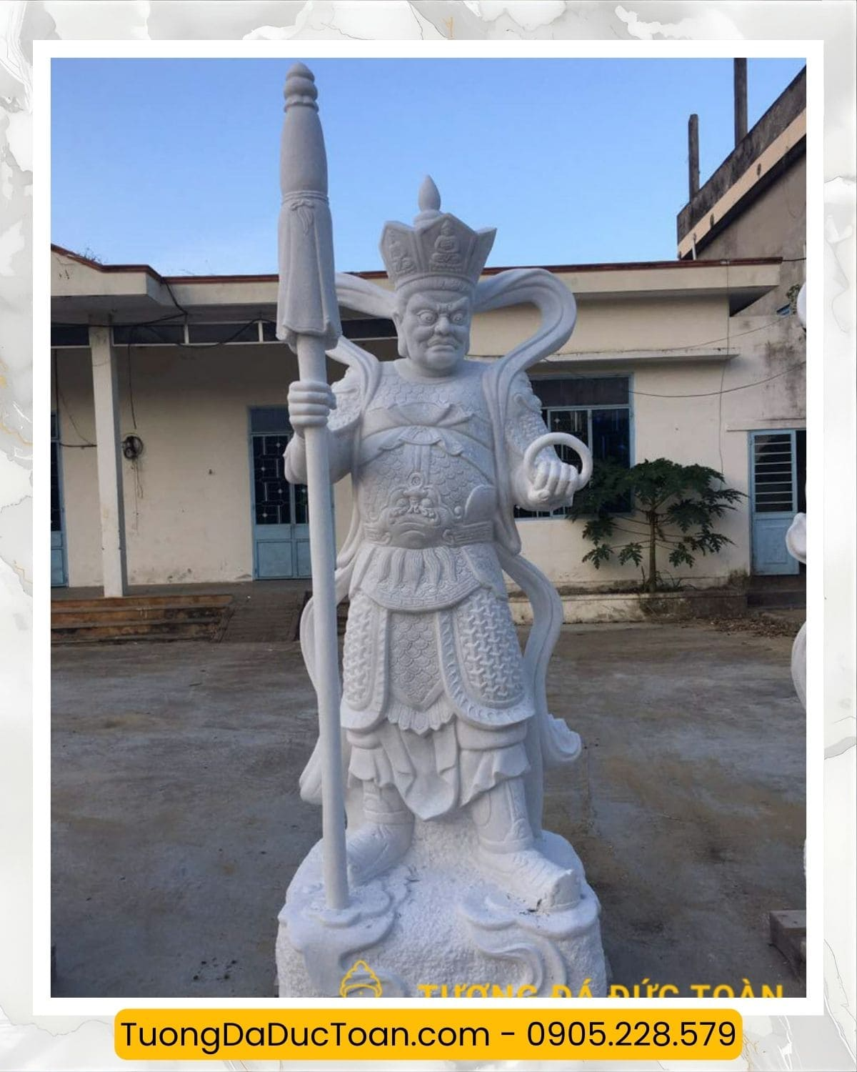 Tượng Tứ Đại Thiên Vương Tứ Đại Thiên Vương Bằng Đá (3)