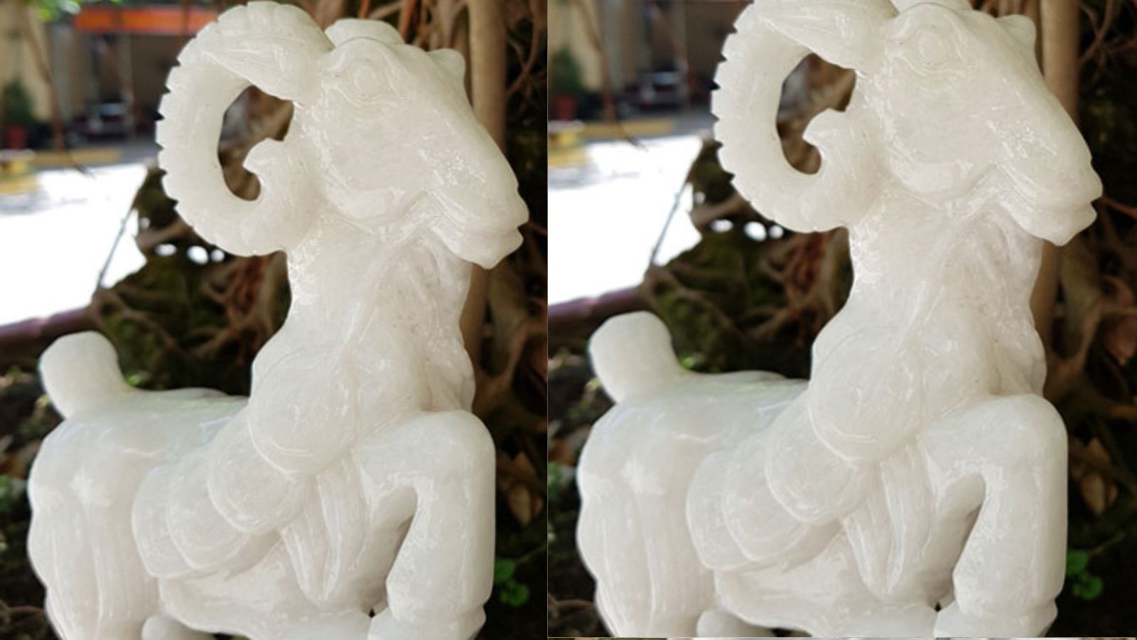 Tượng Dê Phong Thủy Bằng Đá