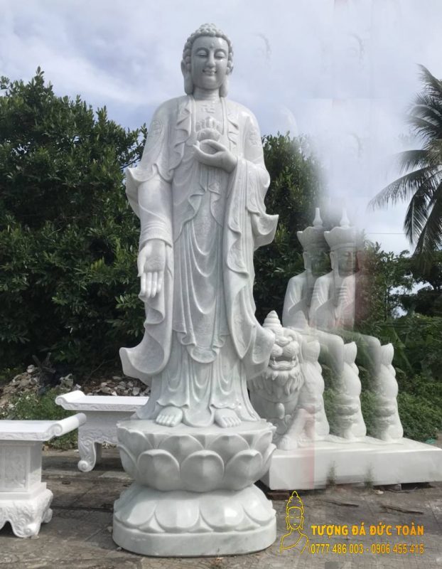 Tượng Phật A Di Đà Bằng Đá là gì? Đơn Vị Điêu Khắc Tượng Phật Đá Mỹ Nghệ Uy Tín