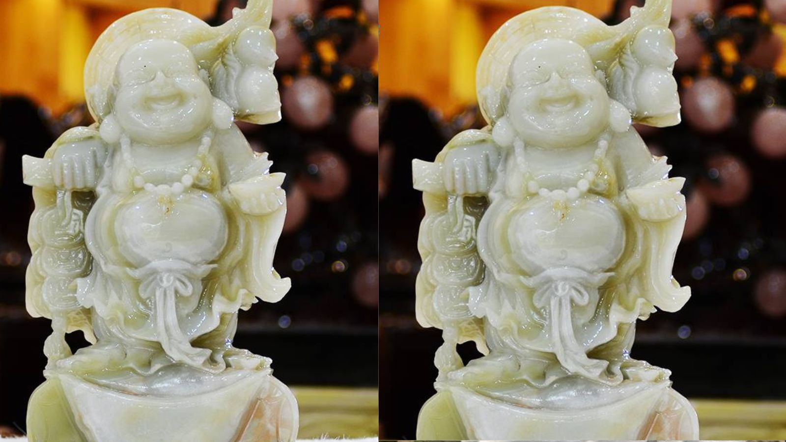 Tượng Phật Di Lặc Bằng Đá Để Xe Ô Tô