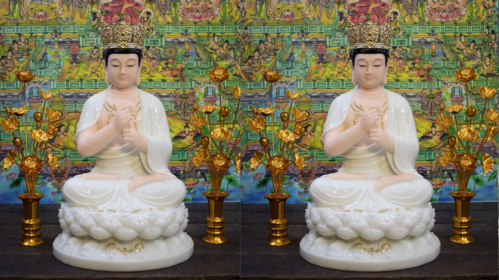 Tượng Phật Như Lai Đại Nhật bằng đá