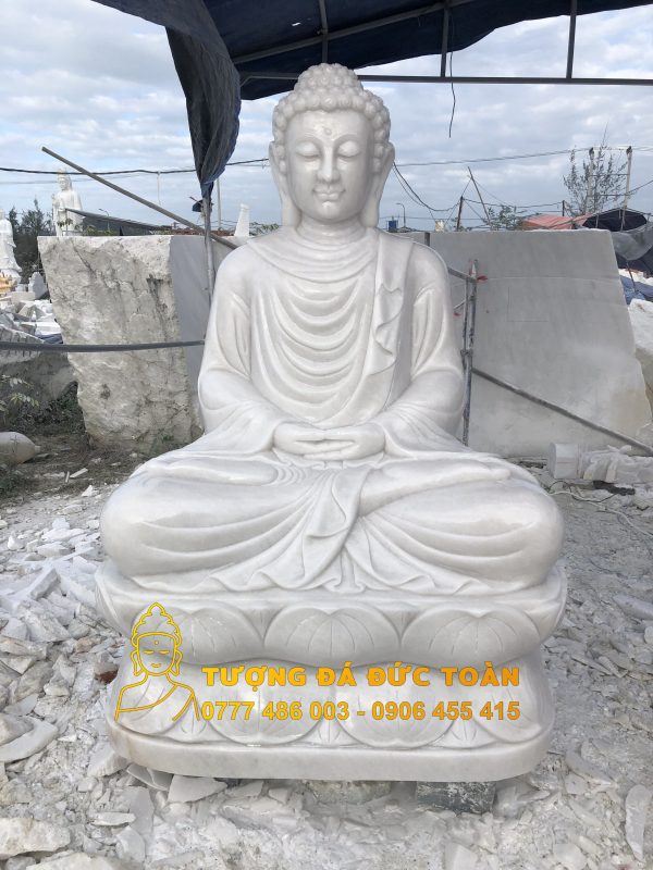 Tượng Phật Tổ Đá Trắng Đẹp