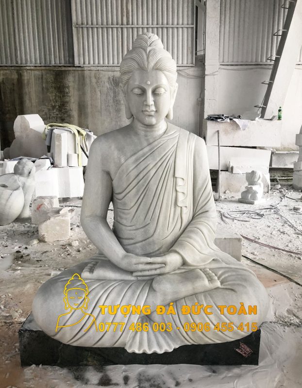 Tượng Phật Tổ Đá Trắng Đẹp