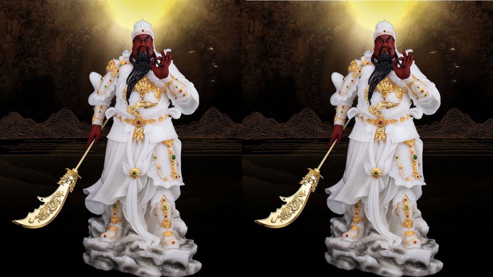 Tượng Quan Công Bằng Đá