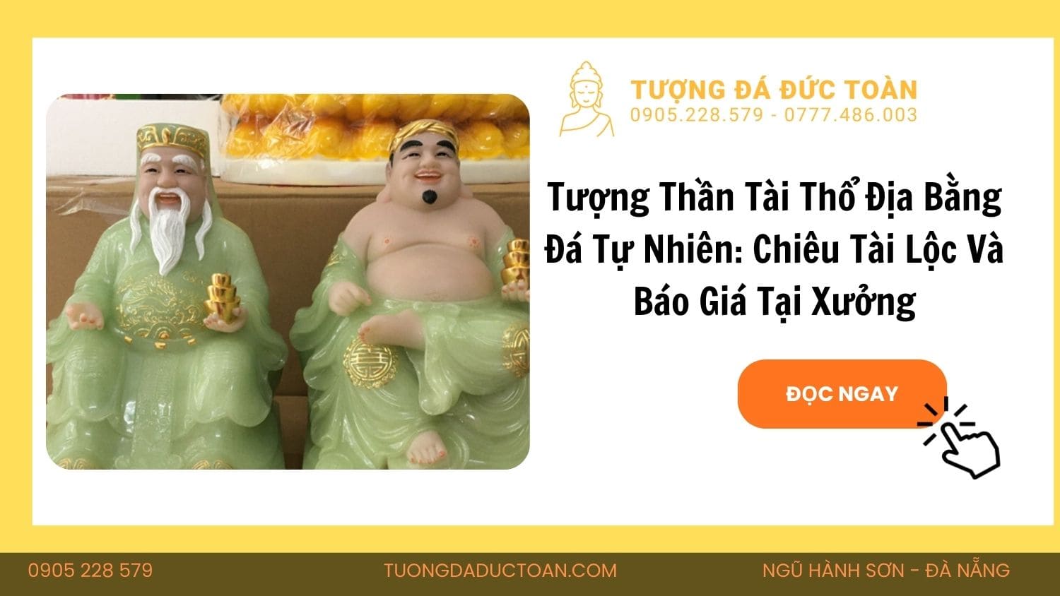 Tượng Thần Tài Thổ Địa Bằng Đá Tượng Thần Tài Thổ Địa Bằng Đá Tự Nhiên_ Chiêu Tài Lộc Và Báo Giá Tại Xưởng