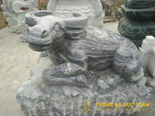 Tượng Trâu Phong Thủy bắng đá