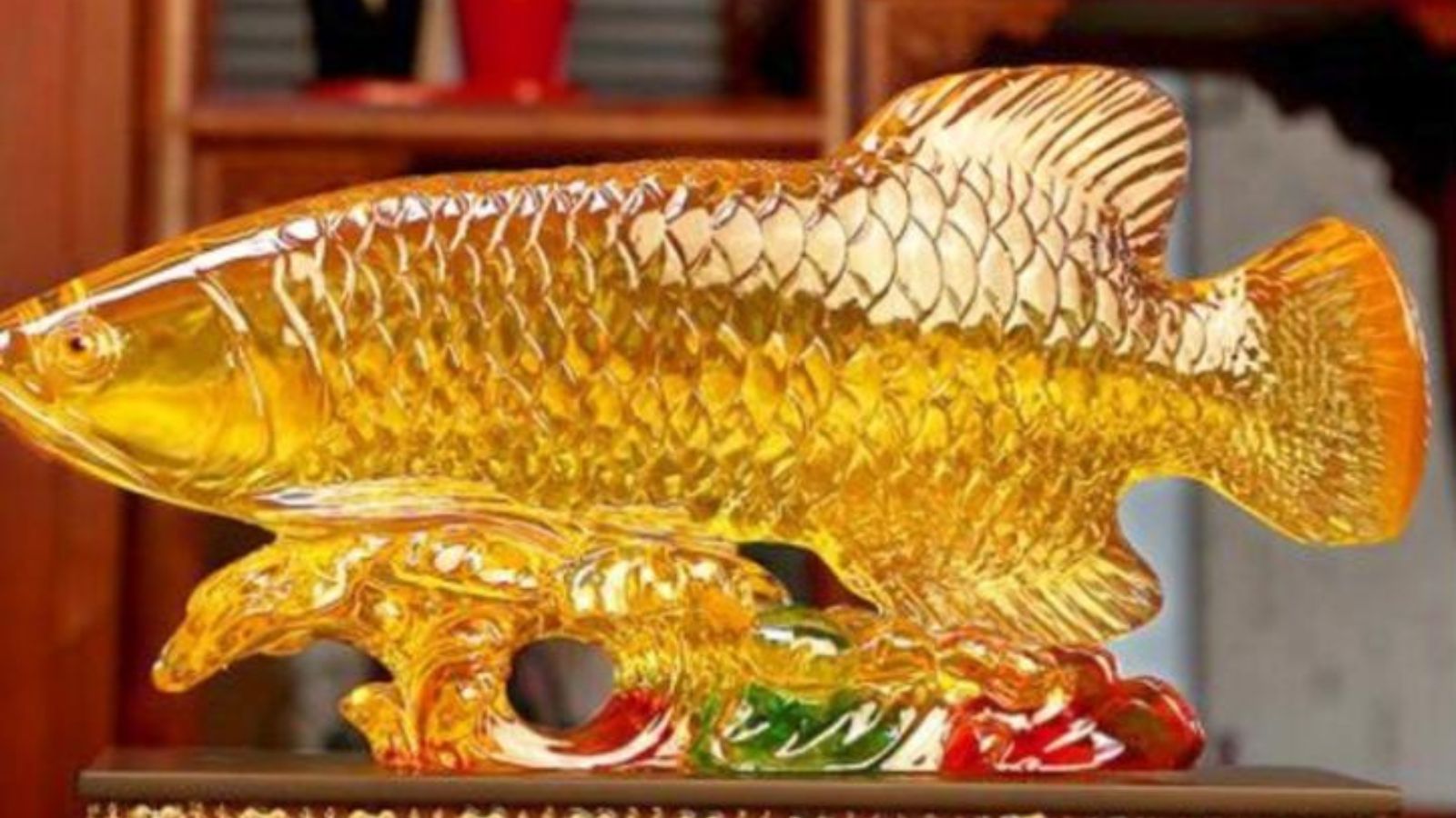 Tượng cá rồng bằng đá