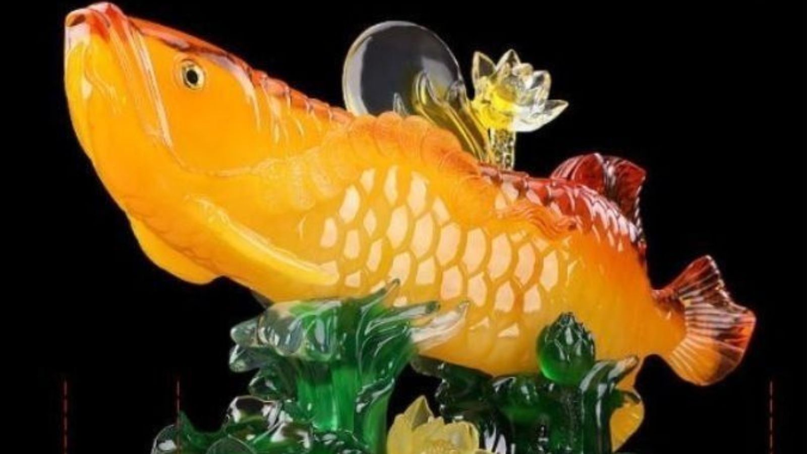 Tượng cá rồng bằng đá
