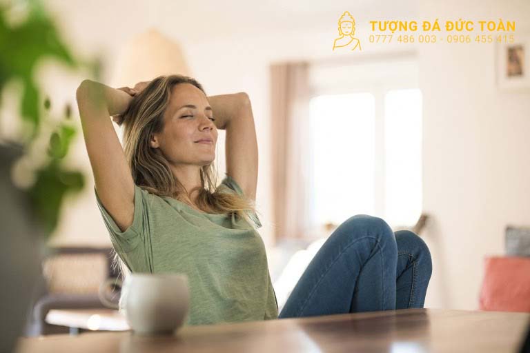 Đá Cẩm Thạch Trắng mang đến sự bình tĩnh và thoải mái - Tượng Đá Đức Toàn