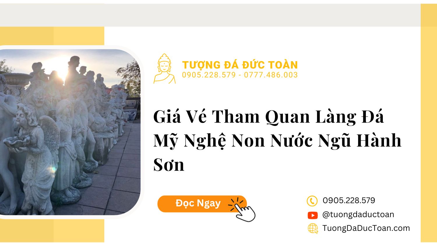  Giá Vé Tham Quan Làng Đá Mỹ Nghệ Non Nước Ngũ Hành Sơn