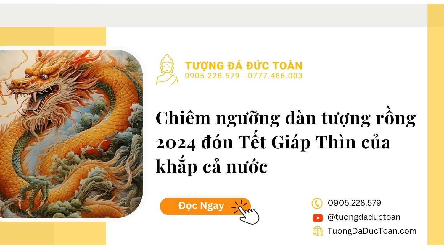  Chiêm ngưỡng dàn tượng linh vật rồng 2024 đón Tết Giáp Thìn của khắp cả nước