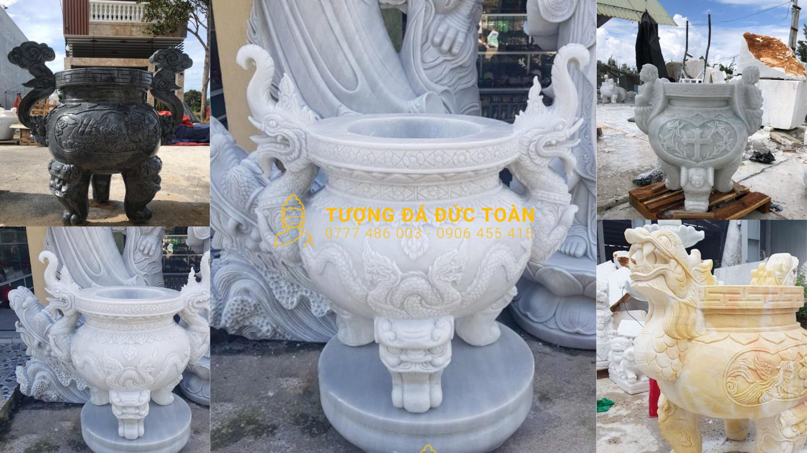 Những mẫu lư hương đá đẹp tại Đà Nẵng mới nhất năm 2022