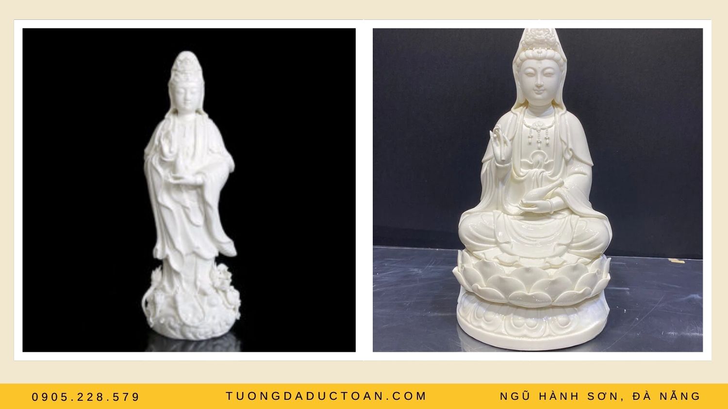 Tượng Quan Thế Âm Bồ Tát nhỏ đẹp