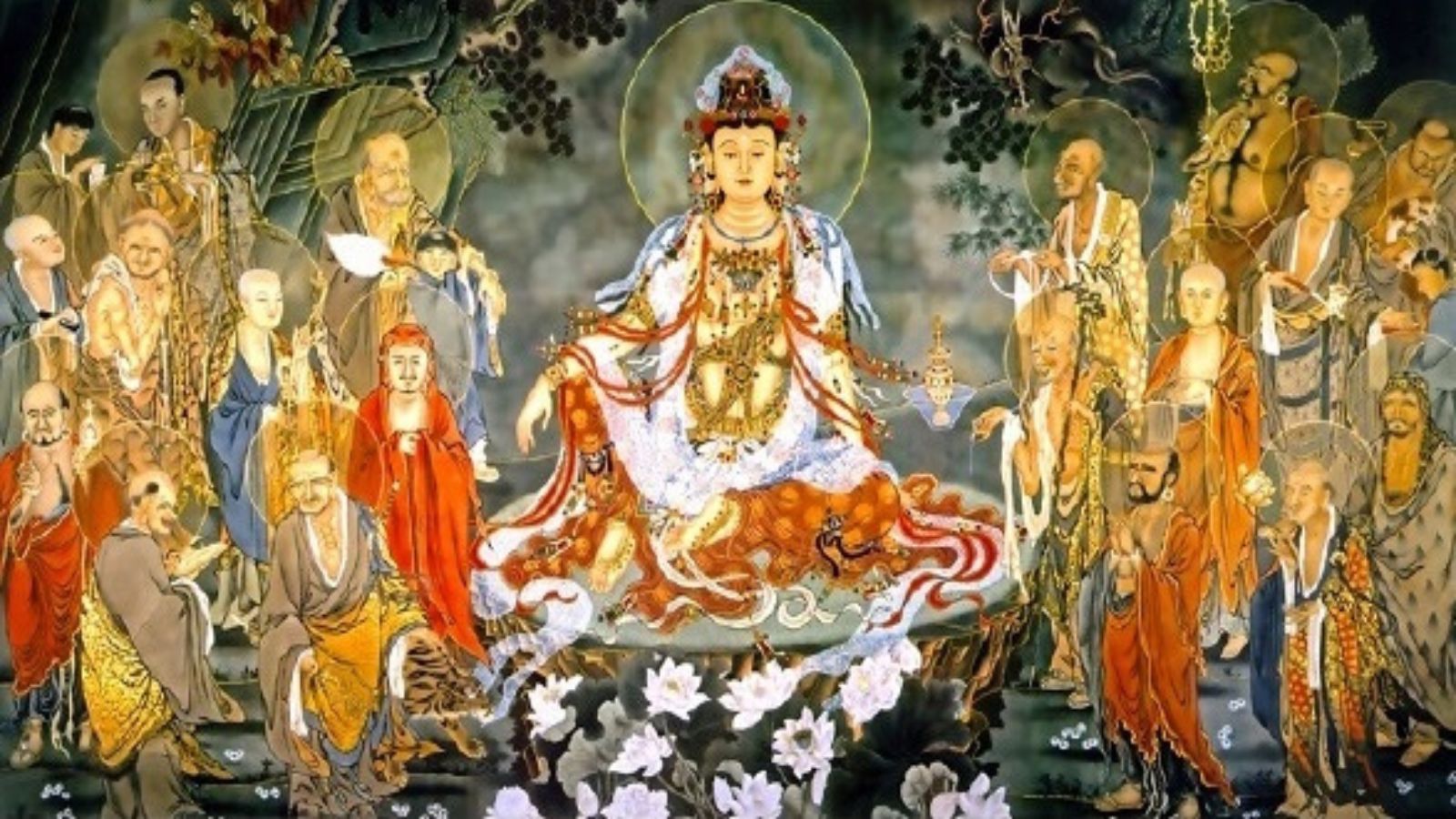 tượng 18 vị La Hán