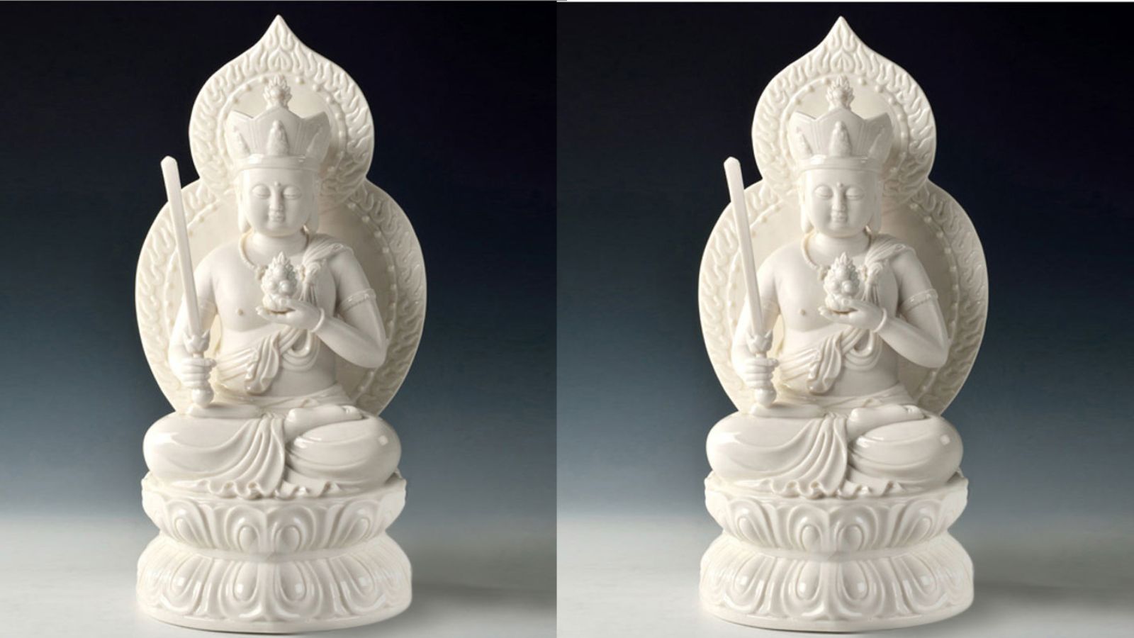 tượng Hư Không Tạng Bồ Tát bằng đá