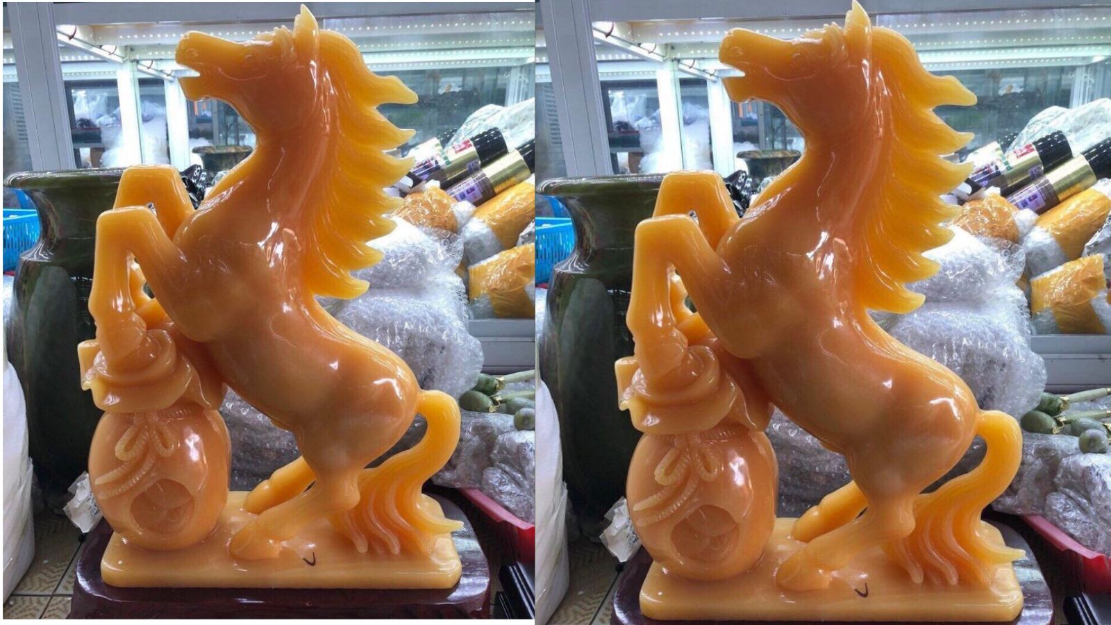 tượng Ngựa đá phong thủy