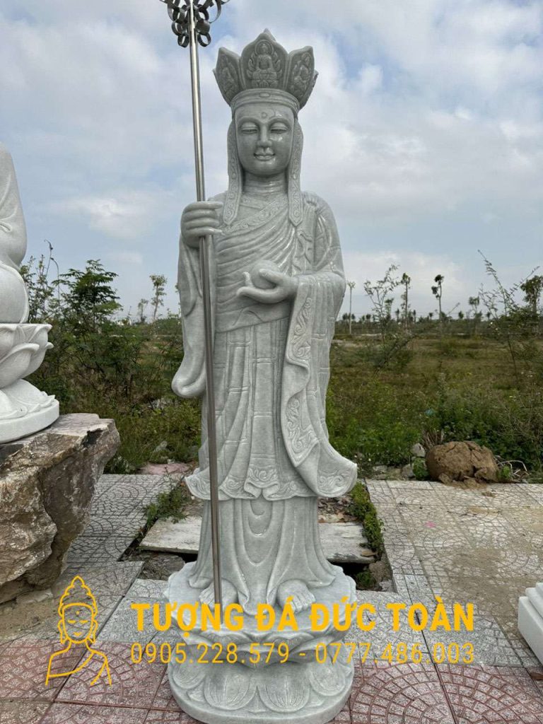 tượng Phật Địa Tạng bằng đá