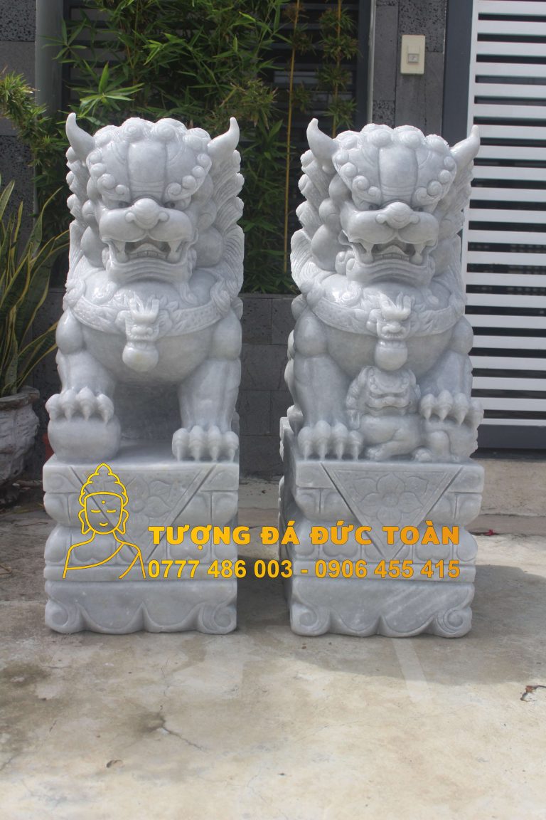 Tượng Kỳ Lân Đá Nhỏ: 55+ Mẫu Tượng Kỳ Lân Đá Phong Thủy Để Cổng Đẹp 