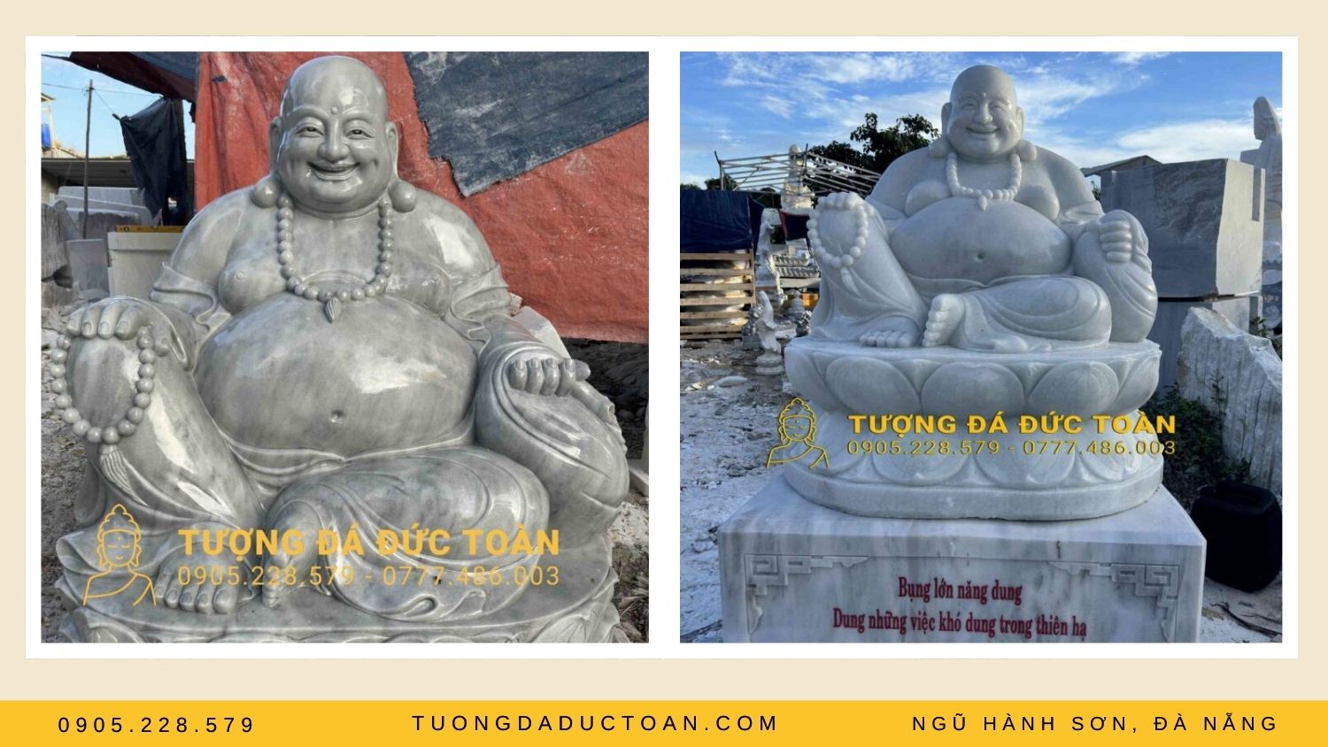 Tượng Phật Di Lặc phong thủy ngồi