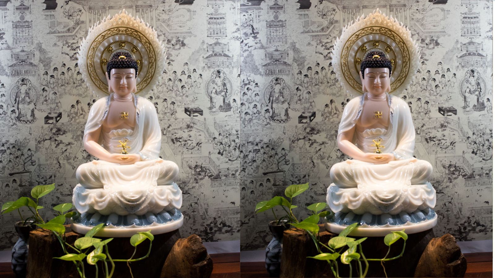  tượng phật bằng đá nhỏ
