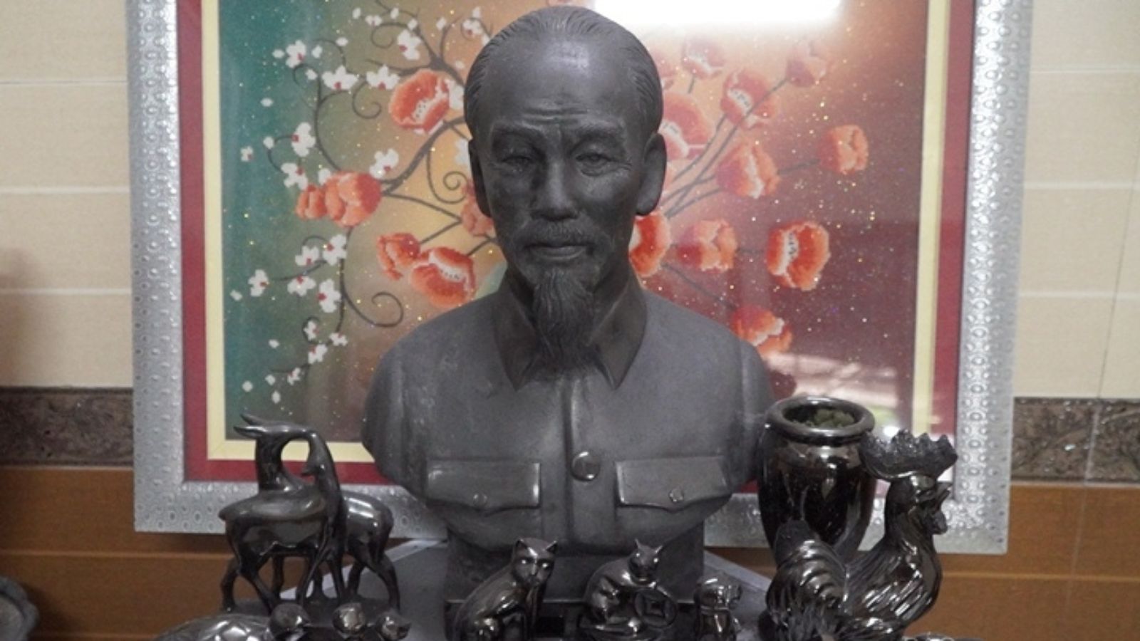 tượng than đá