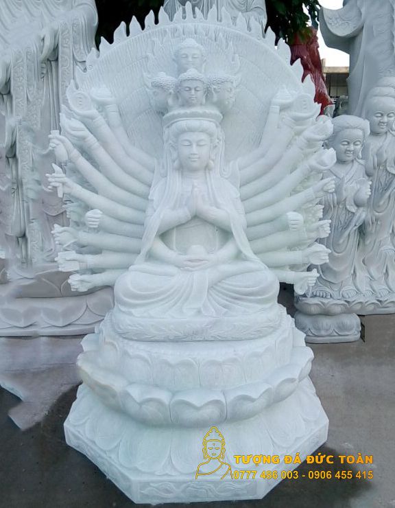 Tượng Phật Quan Âm Nghìn Mắt Nghìn Tay bằng đá