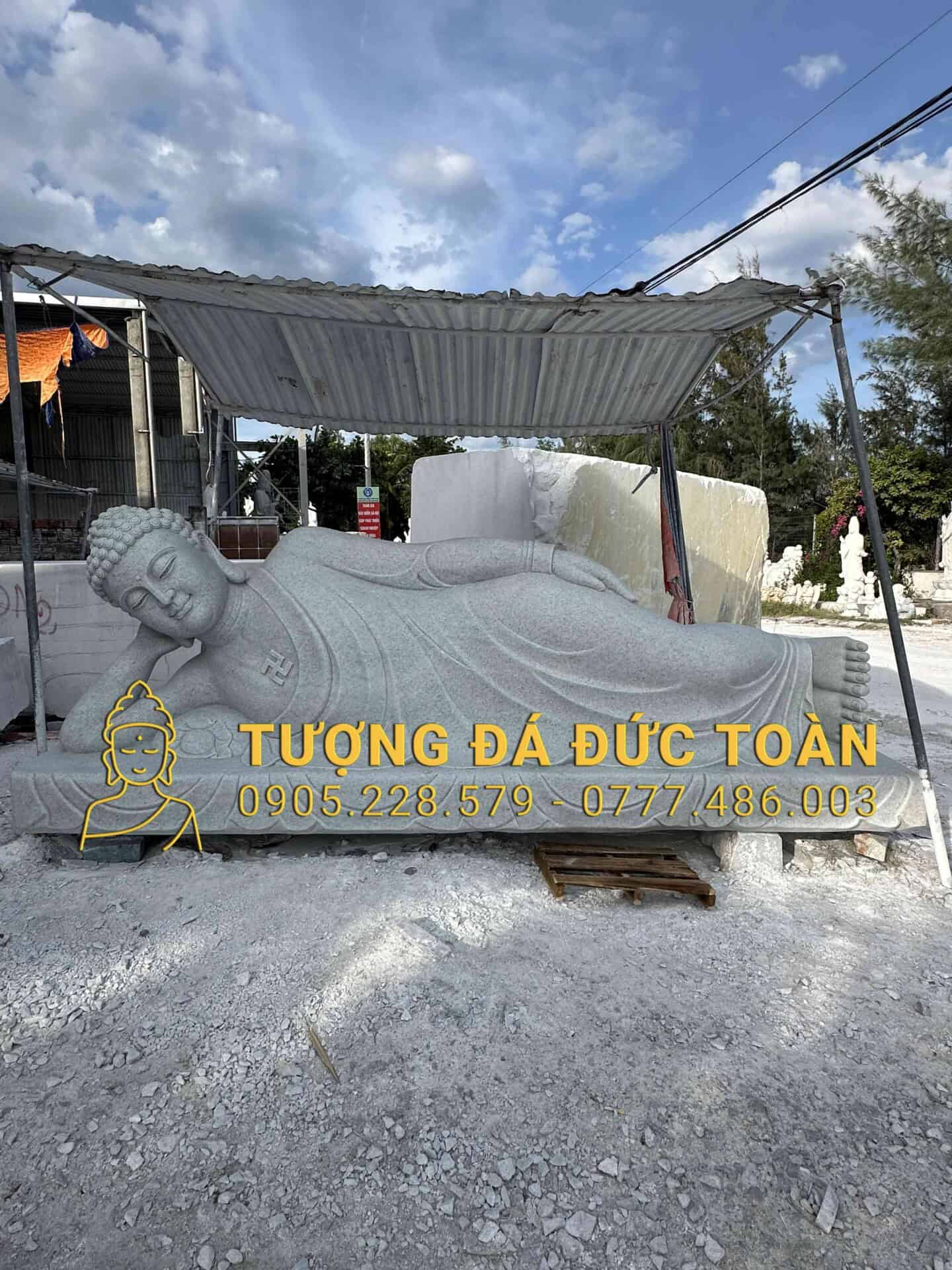 TƯỢNG PHẬT NHẬP NIẾT BÀN DÀI 3M NB_17