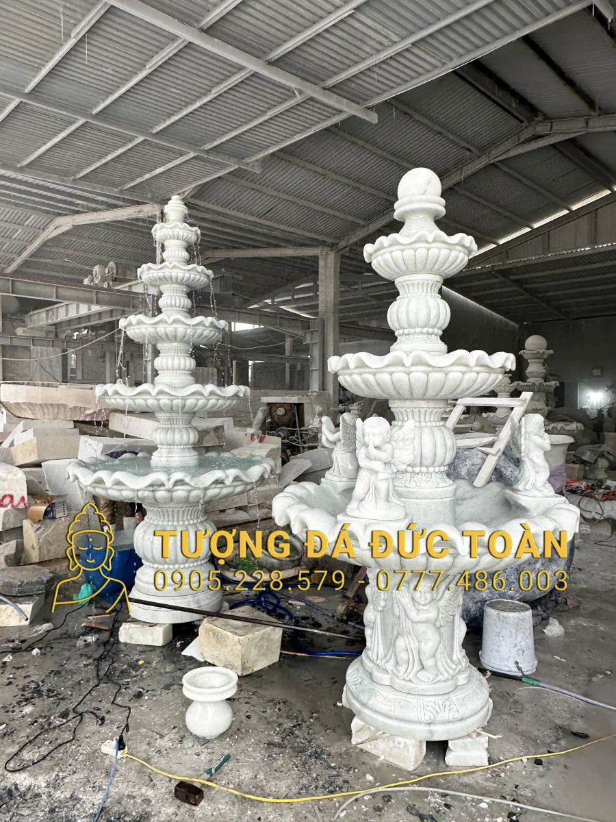 ĐÀI PHUN NƯỚC THIÊN THẦN 3 TẦNG