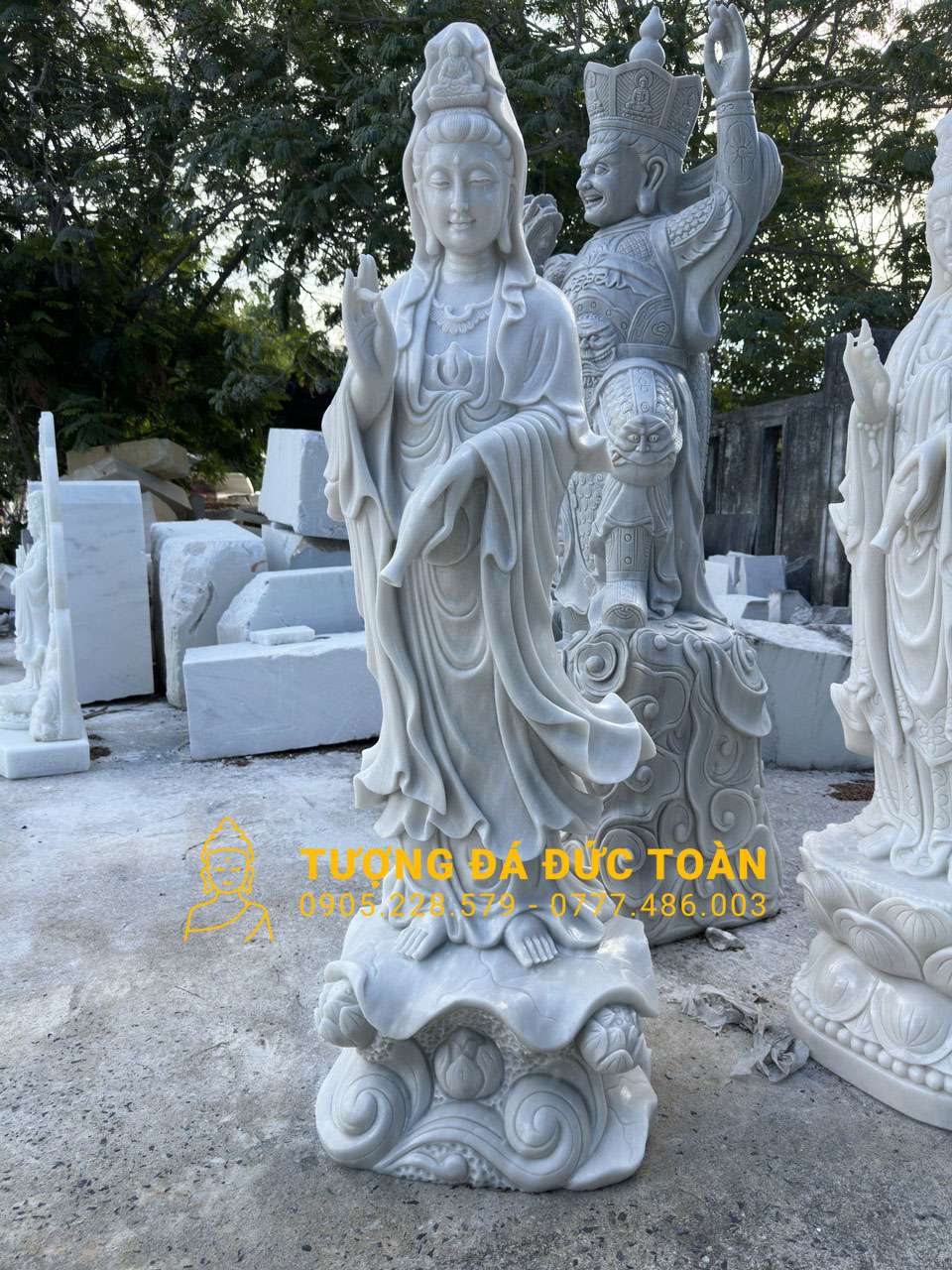 TƯỢNG QUAN ÂM ĐÁ ĐẸP ĐÀ NẴNG