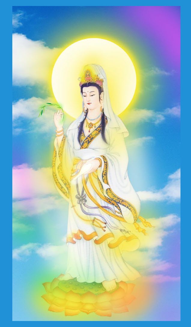Biểu Tượng và Hình ảnh Tượng Mẹ Quan Âm Đứng
