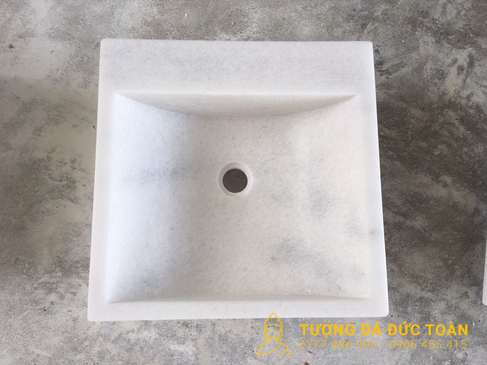 Lavabo Chậu Đá Tự Nhiên Đẹp Nguyên Khối – 01