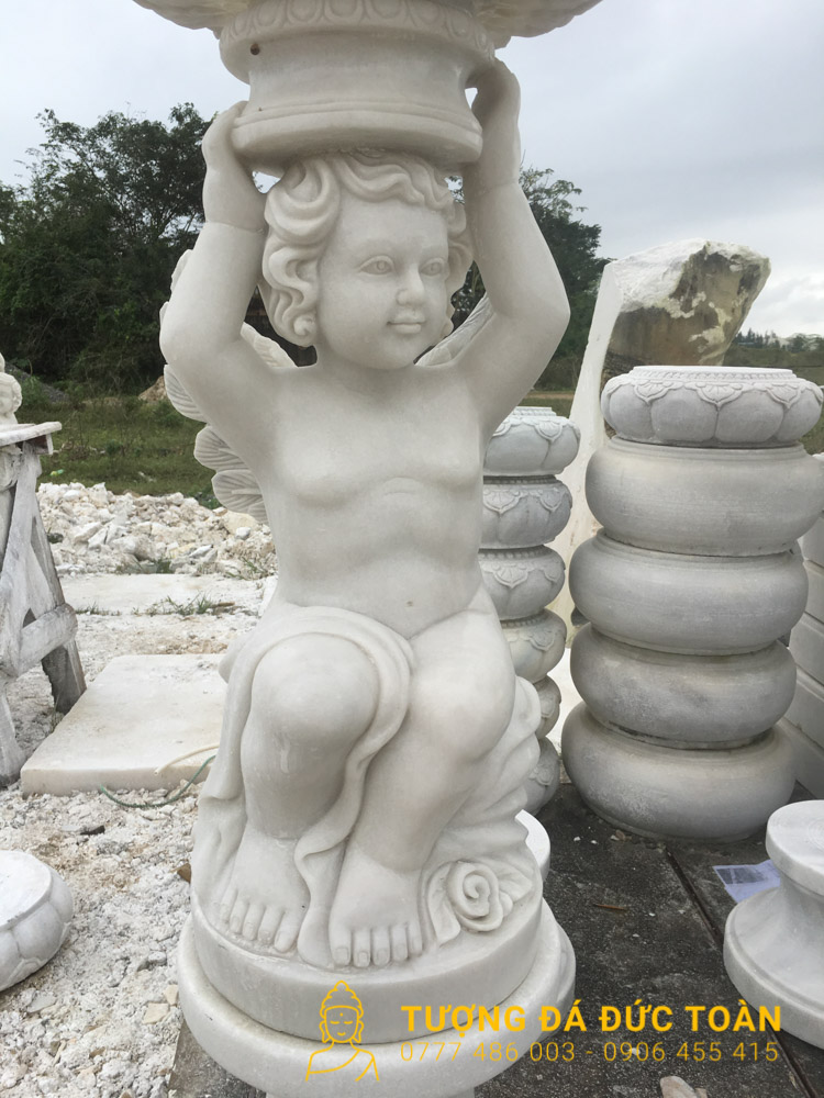 Tượng Thiên Thần Đá Cẩm Thạch – 01