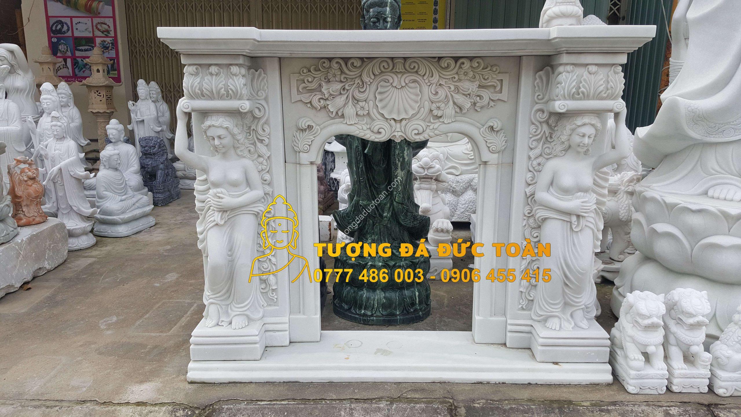 Lò Sưởi Đá Cẩm Thạch Nguyên Khối Đà Nẵng