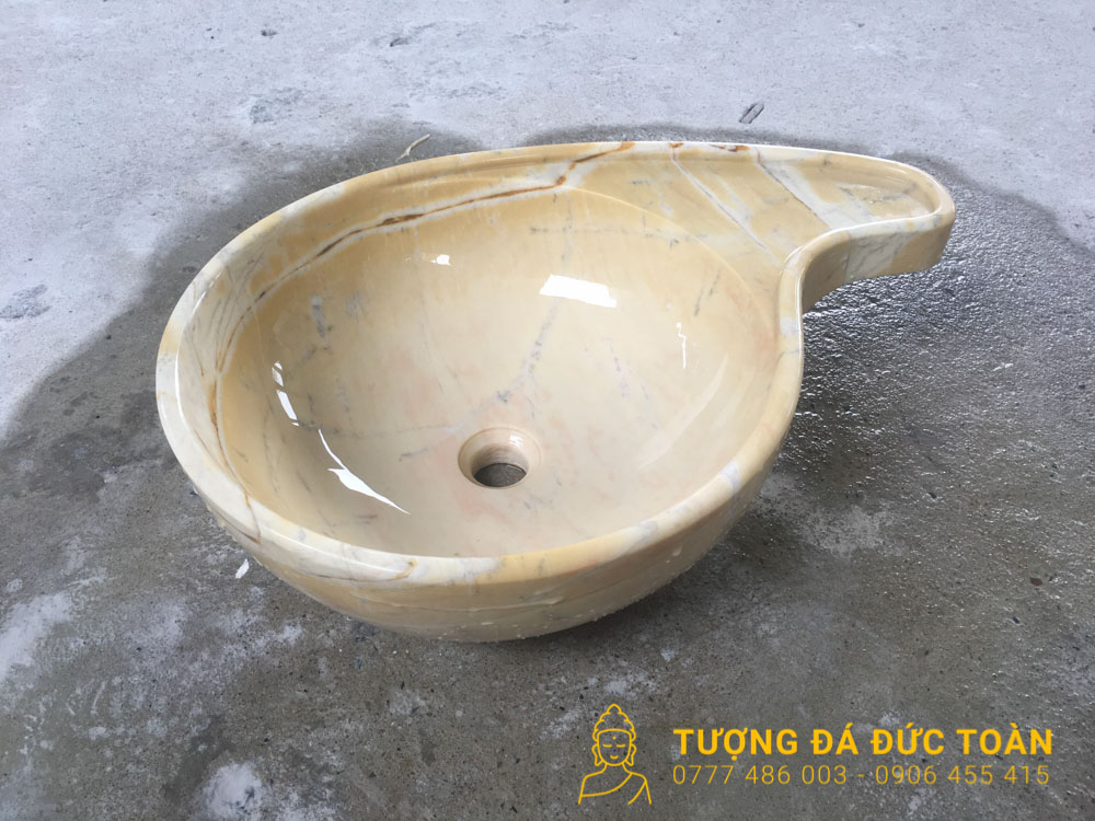 Lavabo Chậu Đá Tự Nhiên Đẹp Nguyên Khối – 03