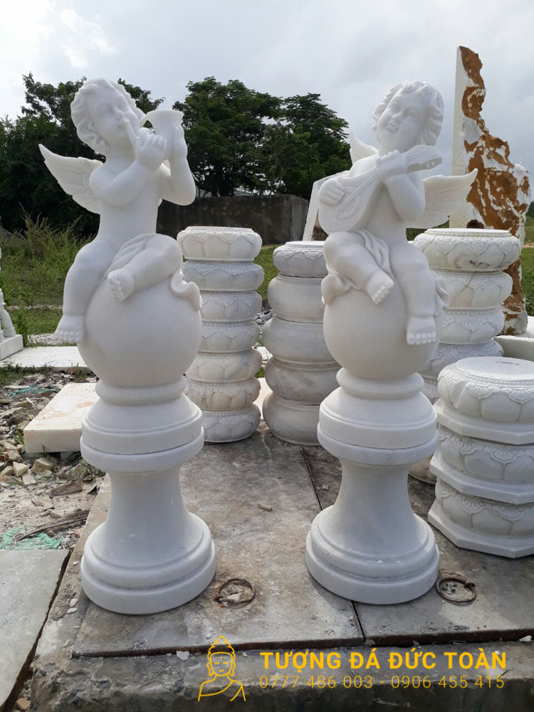 Tượng Thiên Thần Đá Cẩm Thạch – 04