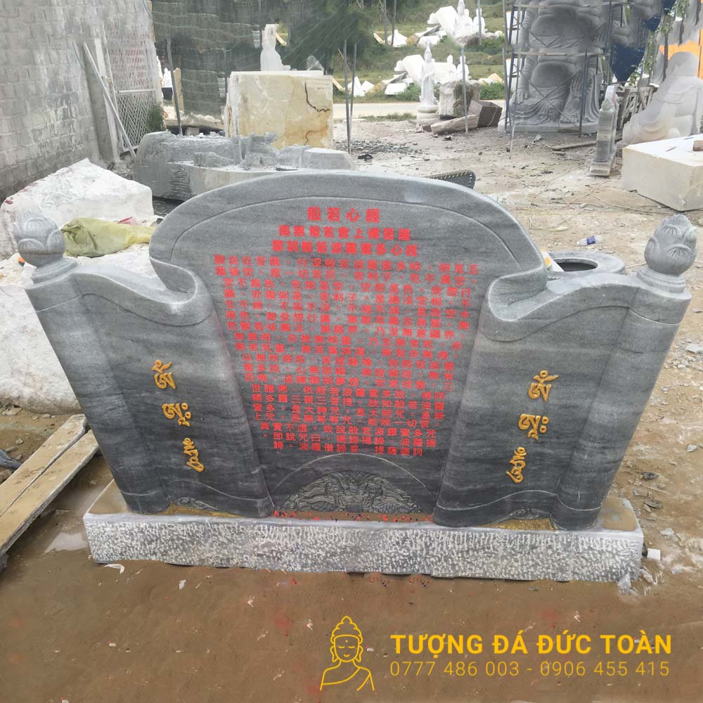 Cuốn Thư Đá Mỹ Nghệ Nguyên Khối Cẩm Thạch