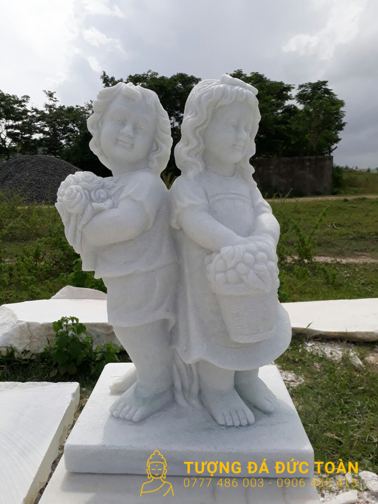 Tượng Thiên Thần Đá Cẩm Thạch – 05