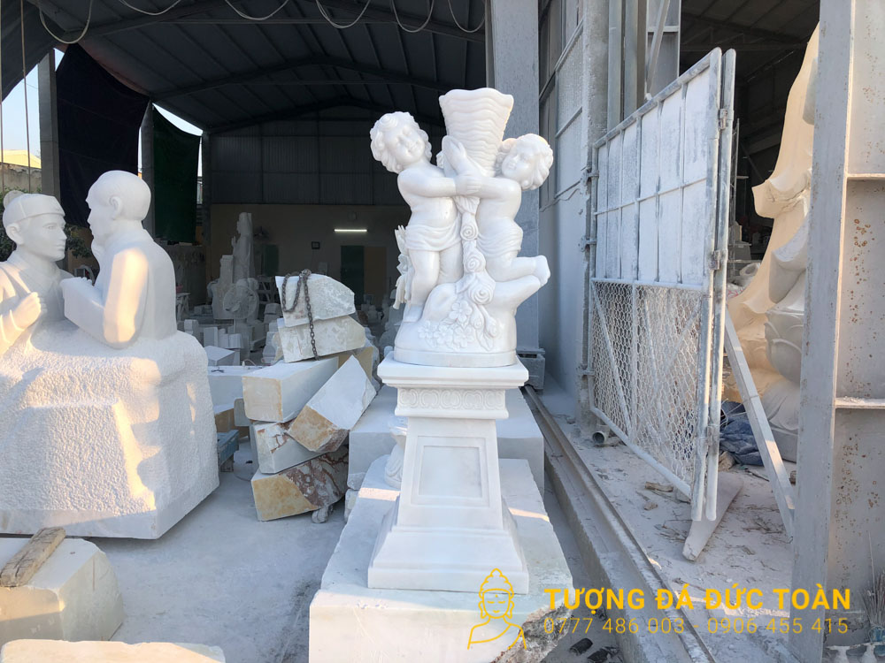 Tượng Thiên Thần Đá Cẩm Thạch – 06