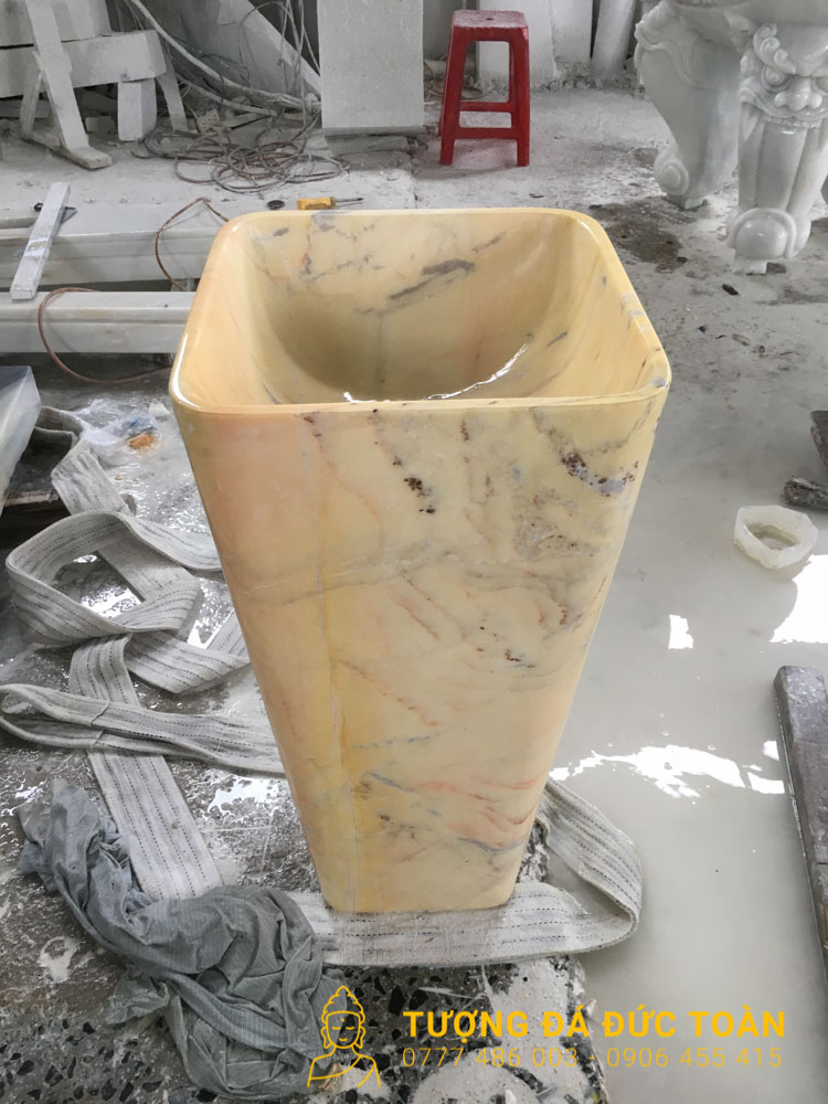 Lavabo Chậu Đá Tự Nhiên Đẹp Nguyên Khối – 06