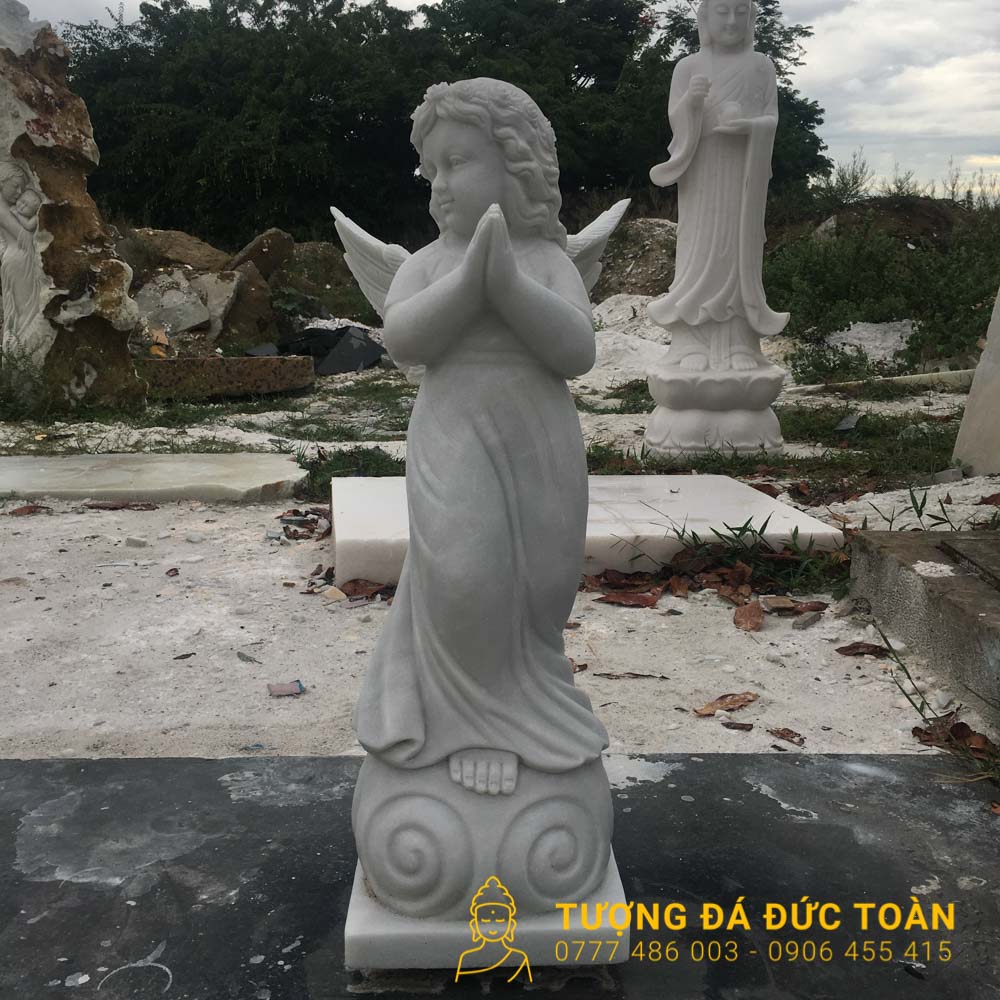 Tượng Thiên Thần Đá Cẩm Thạch – 07