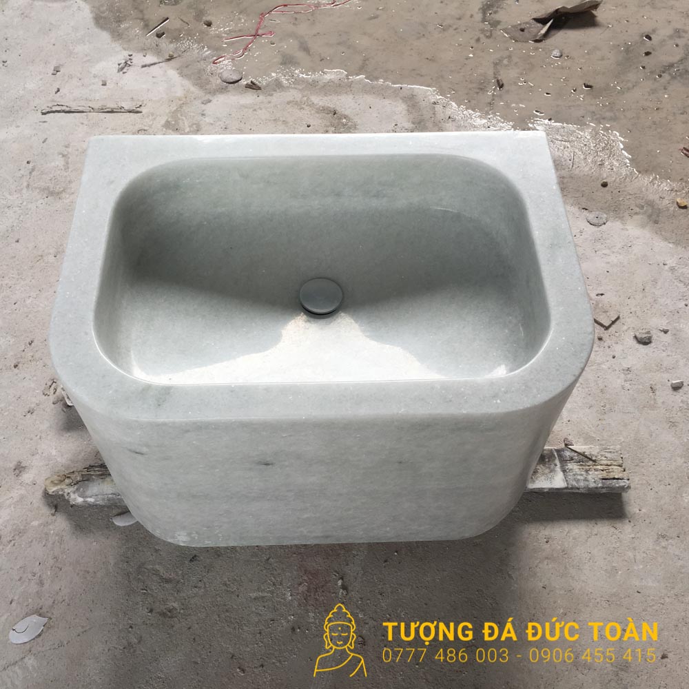 Lavabo Chậu Đá Tự Nhiên Đẹp Nguyên Khối – 08
