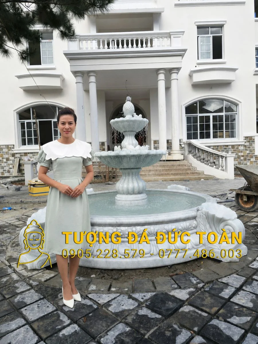ĐÀI PHUN NƯỚC BAO GỒM HỒ