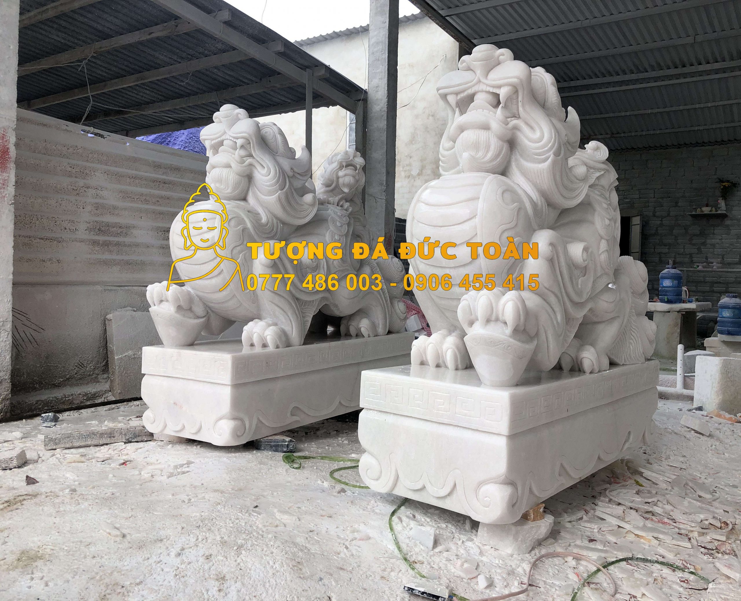 Tượng Tỳ Hưu đá phong thủy trấn cổng số 1 Việt Nam