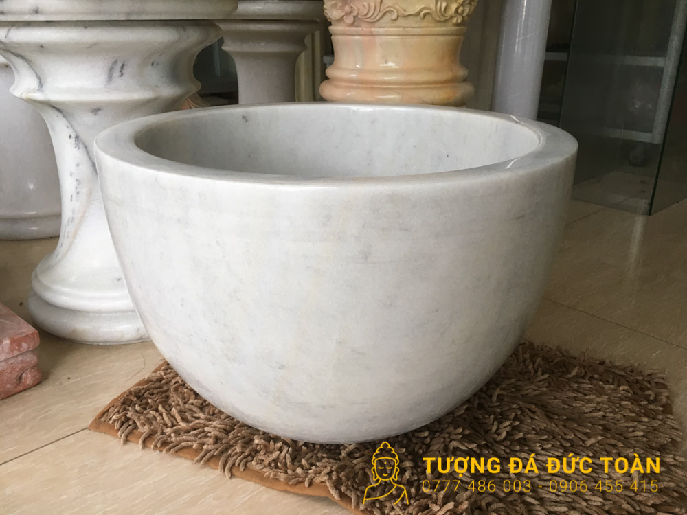Lavabo Chậu Đá Tự Nhiên Đẹp Nguyên Khối